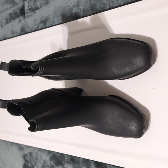 Jeffrey Campbell ankle rubber boots womens - Size 9 - Picture 2 of 8